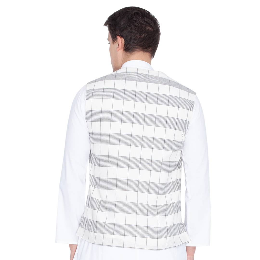 Men's Multicoloured Cotton Blend Nehru Jackets